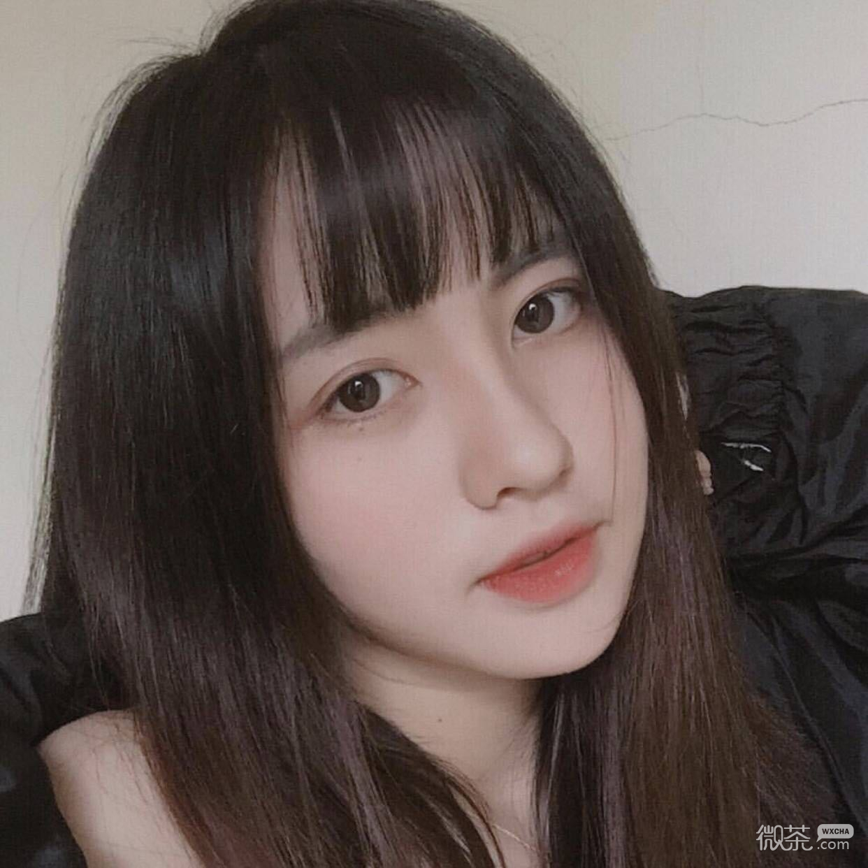 清新性感迷人微信女头