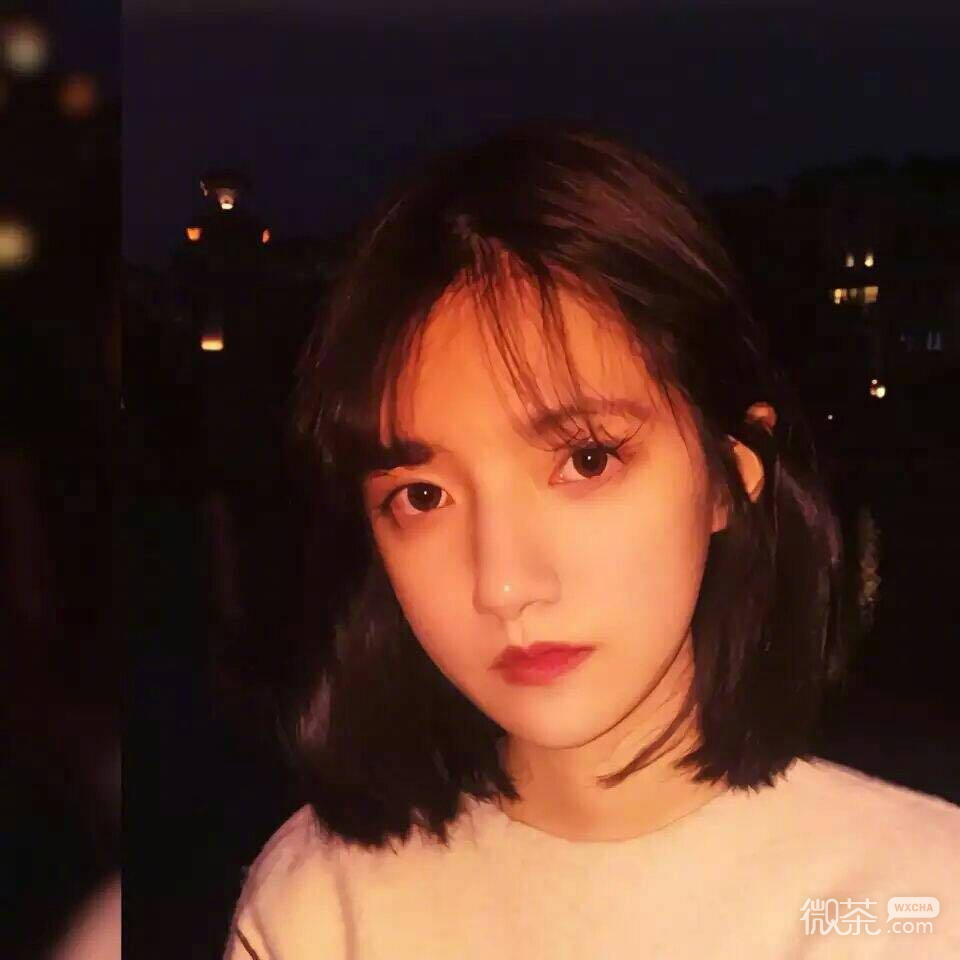 清新性感迷人微信女头