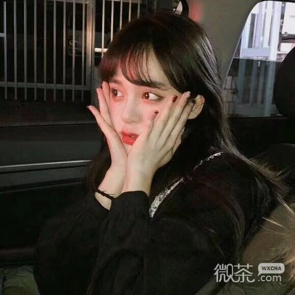 微信清新简洁阳光女头