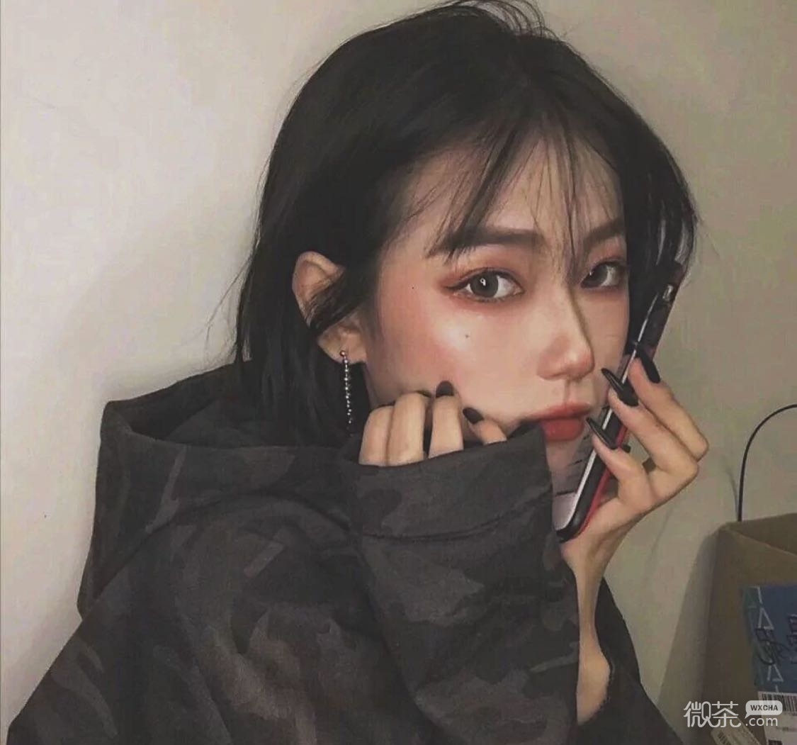 微信阳光清新迷人女头
