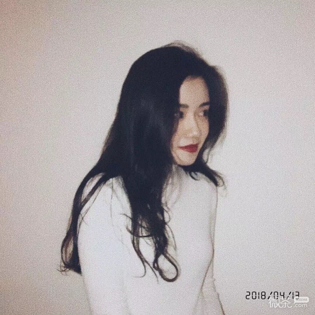 微信清新简洁阳光女头