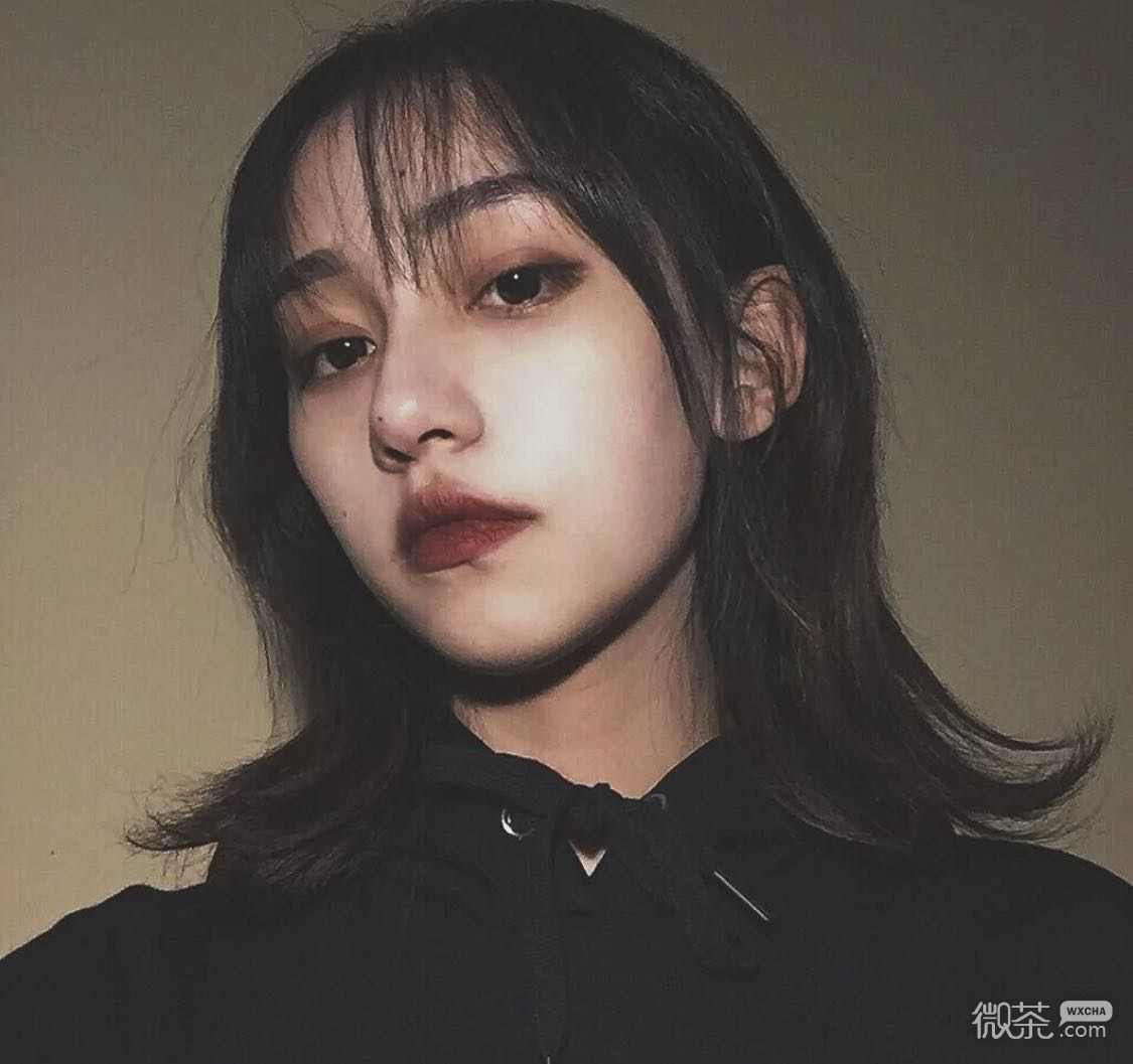微信阳光清新迷人女头