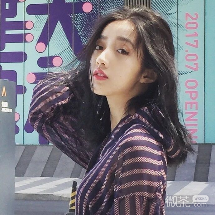 阳光清新迷人微信女头
