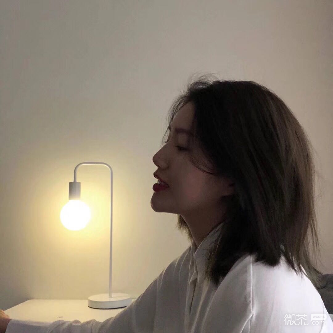 微信清新简洁阳光女头