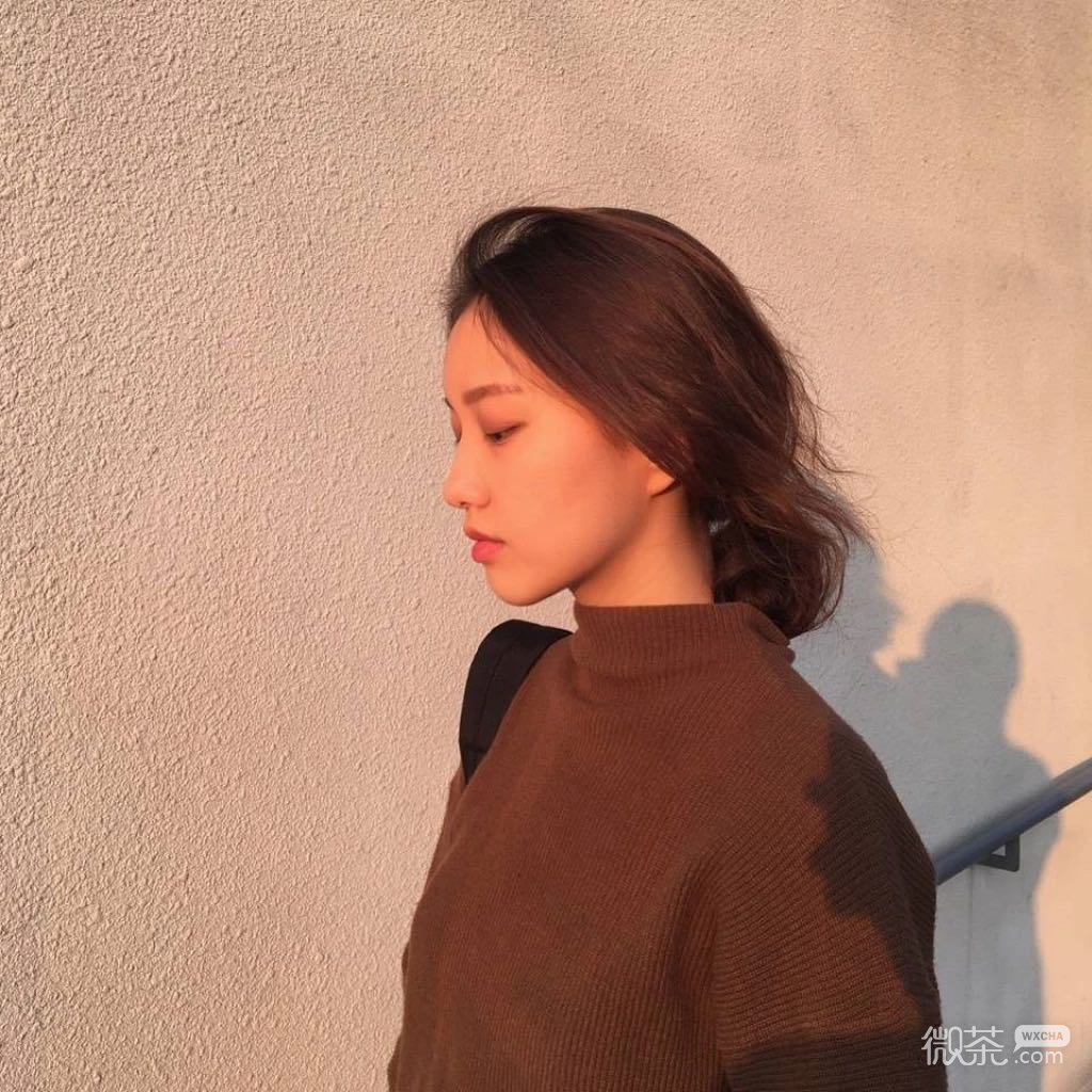 微信阳光清新迷人女头