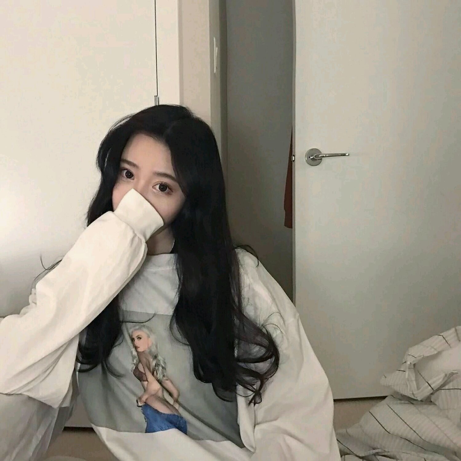 微信清新简洁阳光女头