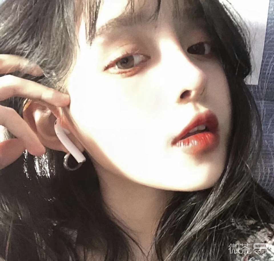 微信霸气性感冷酷女头