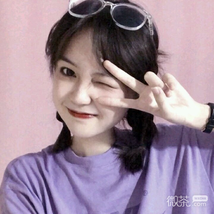 微信阳光文艺时尚女头