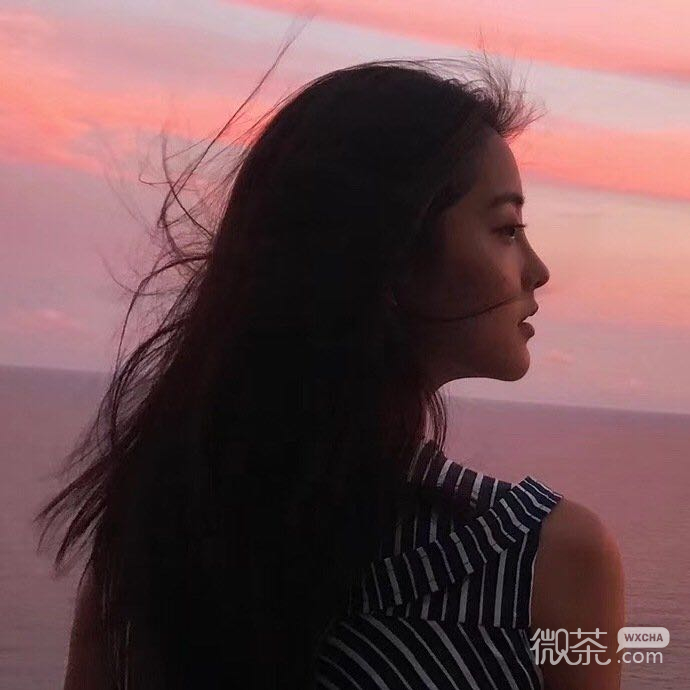 微信森系好看欧美女头