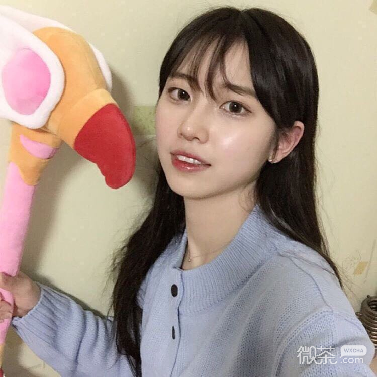 微信森系好看欧美女头