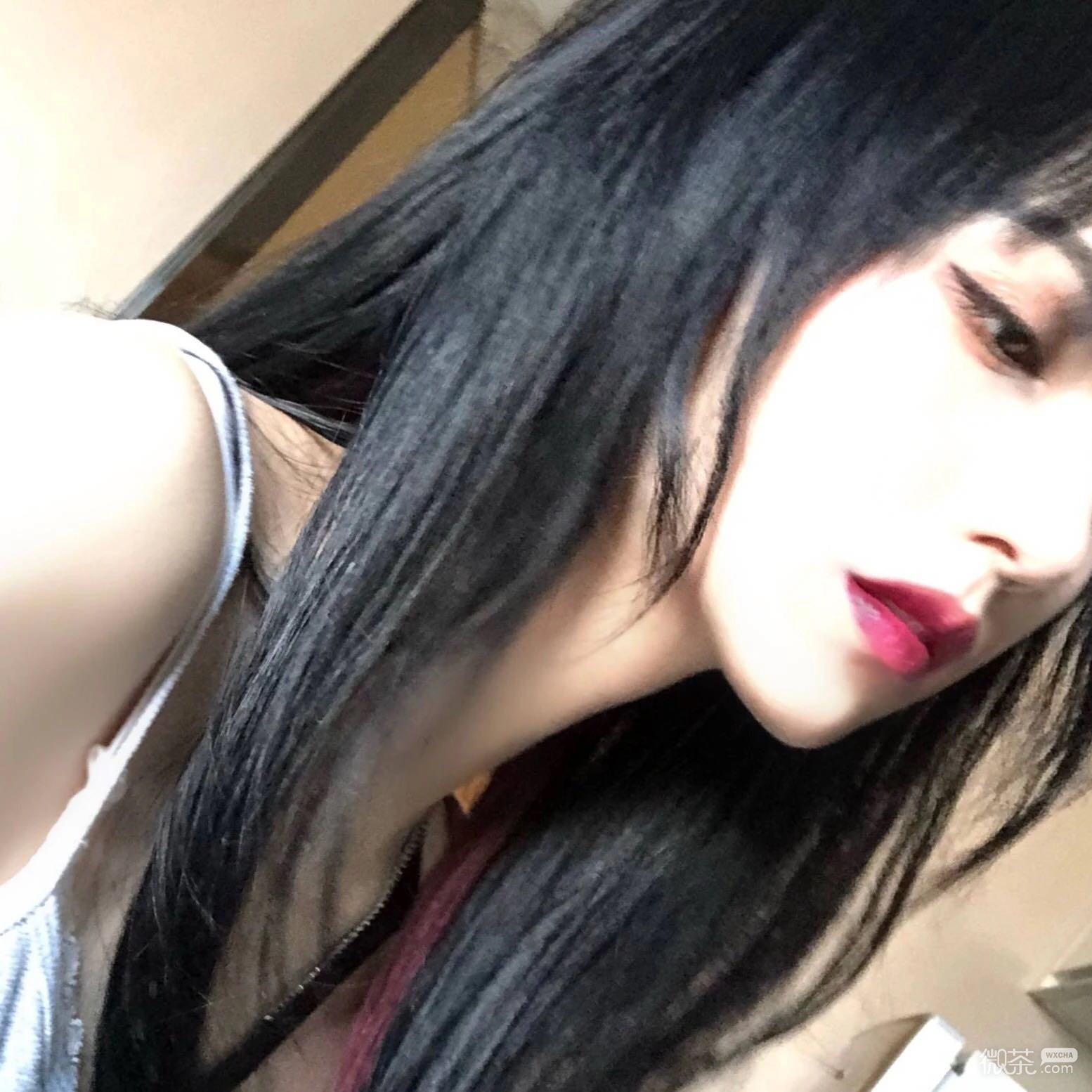 微信森系好看欧美女头