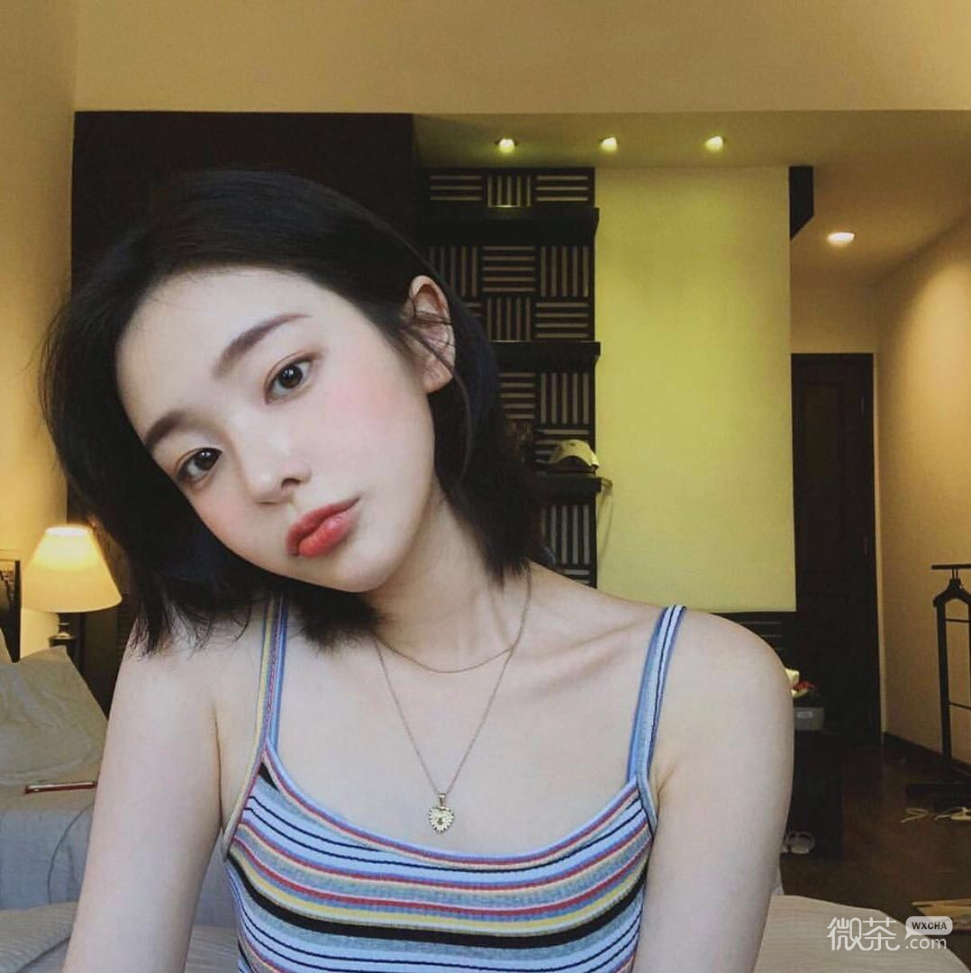微信森系好看欧美女头