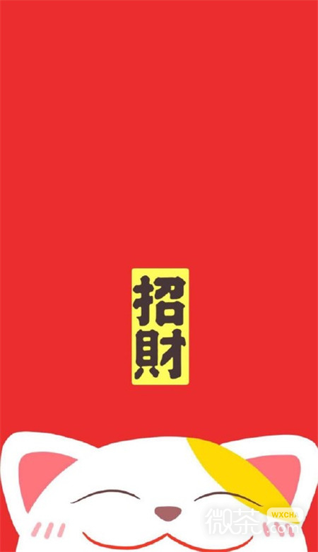 2019微信最新最潮的的招财喵聊天壁纸图片合集下载