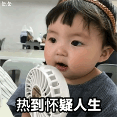 可爱萌娃罗熙怀疑人生系列微信恶搞带字GIF表情包下载