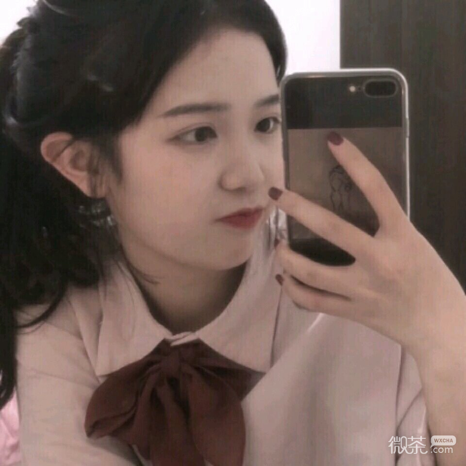 微信文艺森系御姐女头