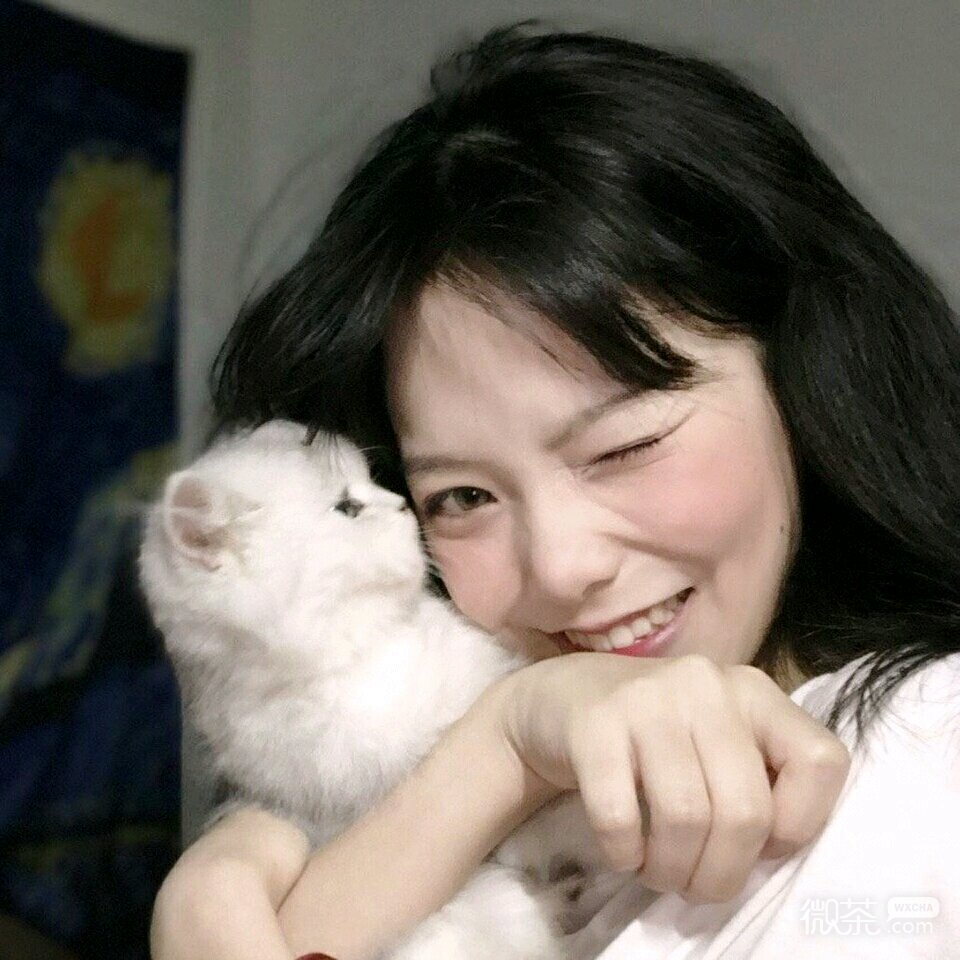 微信文艺森系御姐女头