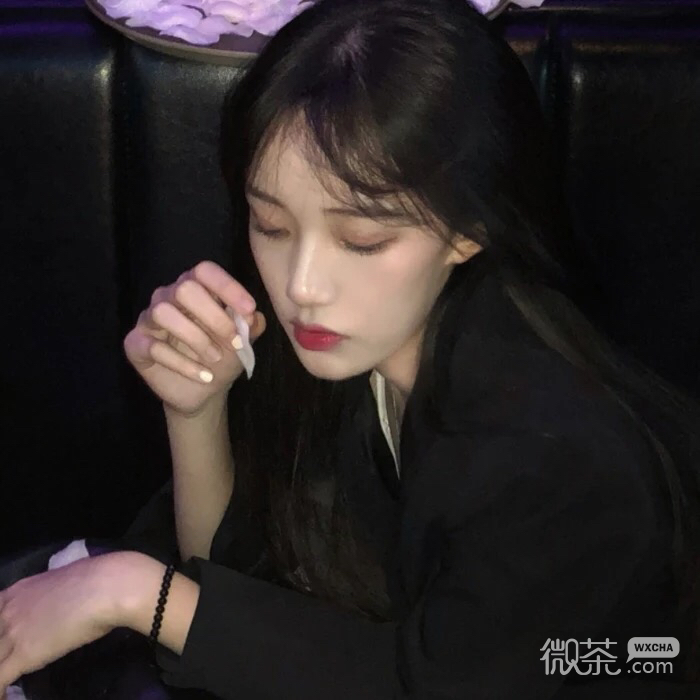 微信阳光森系女头