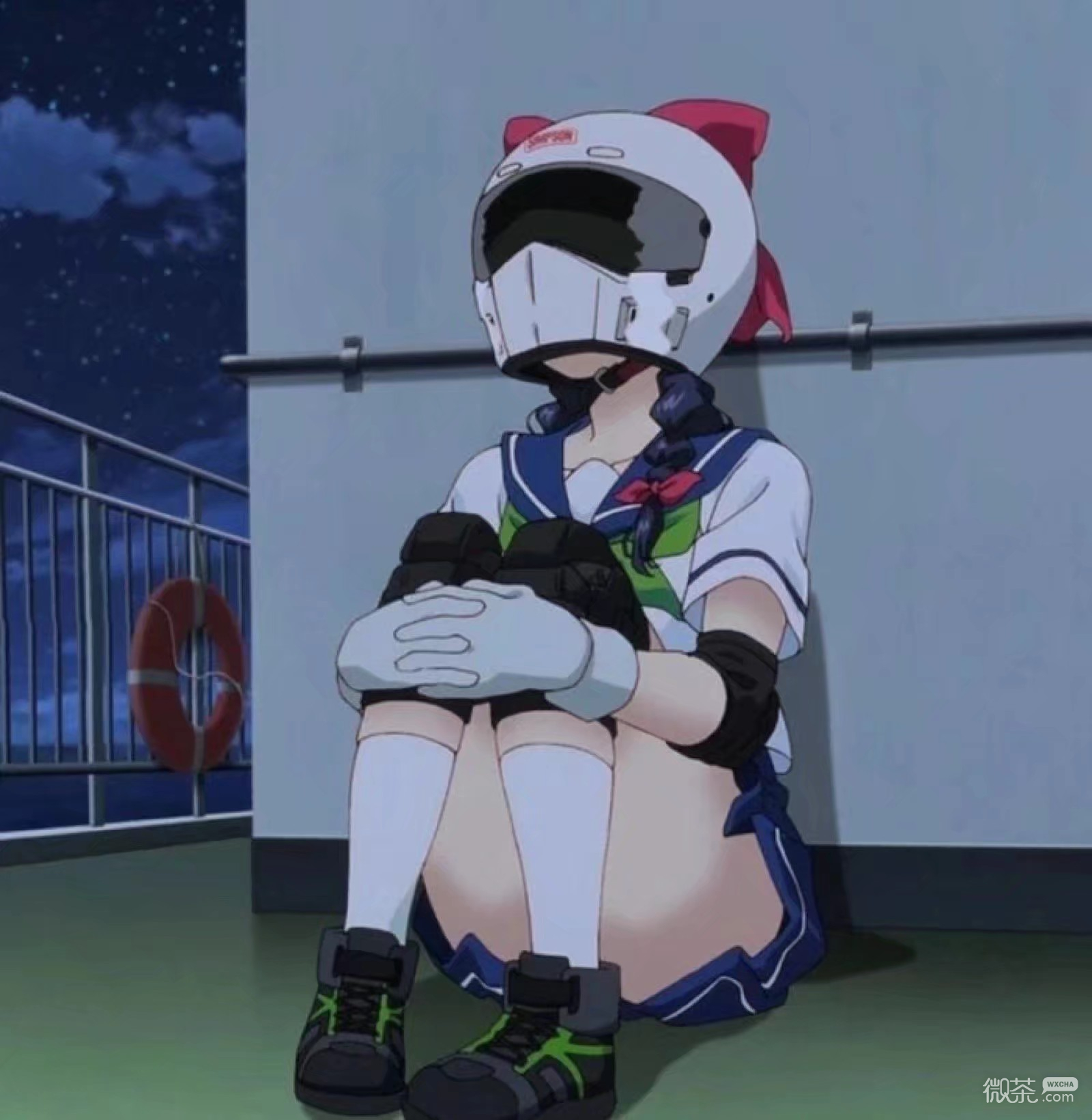 微信文艺森系御姐女头