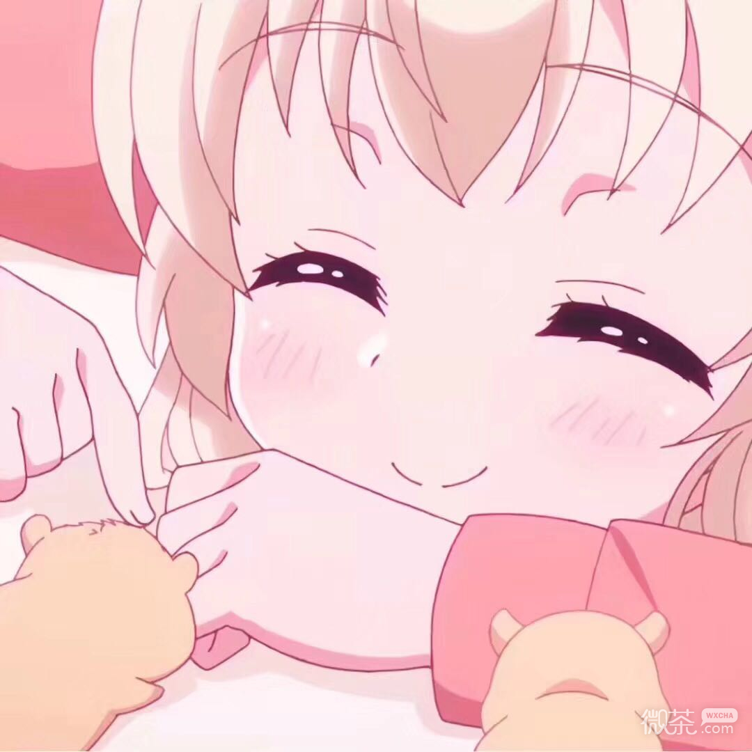 清新简洁阳光微信女头
