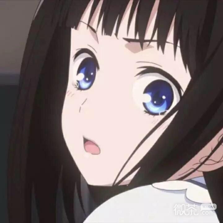 清新简洁阳光微信女头