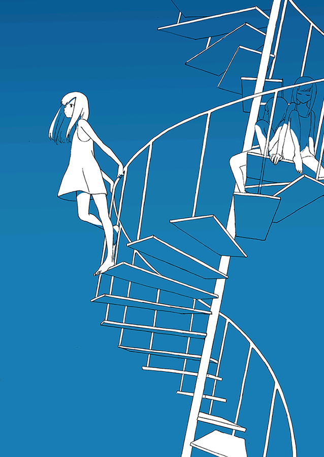 微信黑白二次元杂图图片