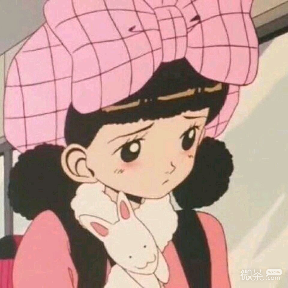 微信文艺森系御姐女头