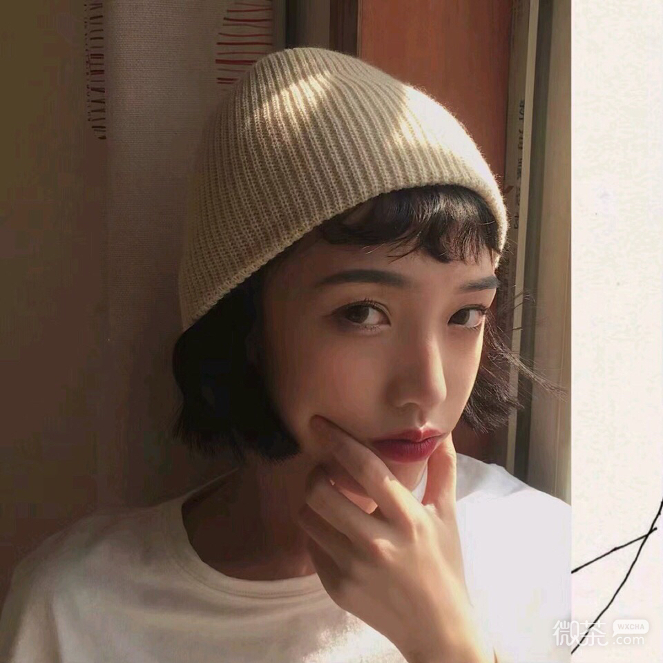 微信阳光森系女头