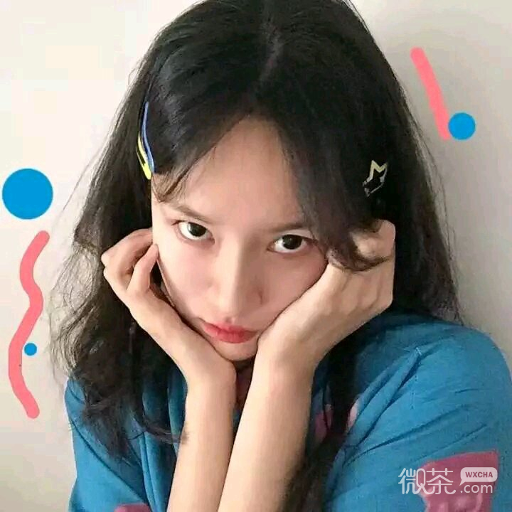 微信文艺森系御姐女头