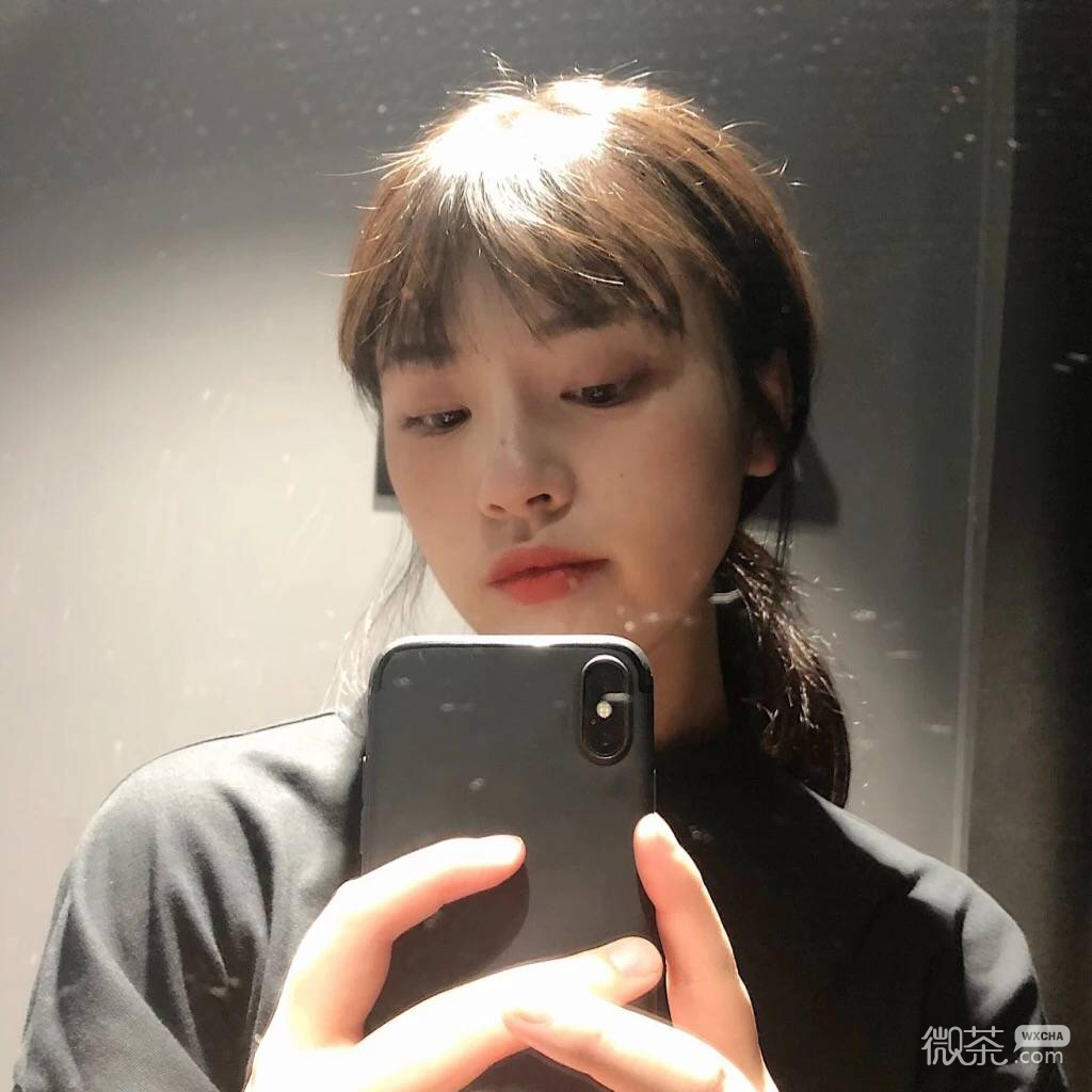 微信阳光森系女头