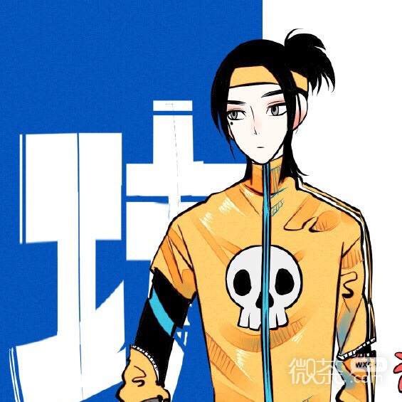 微信冷酷帅气时尚男头
