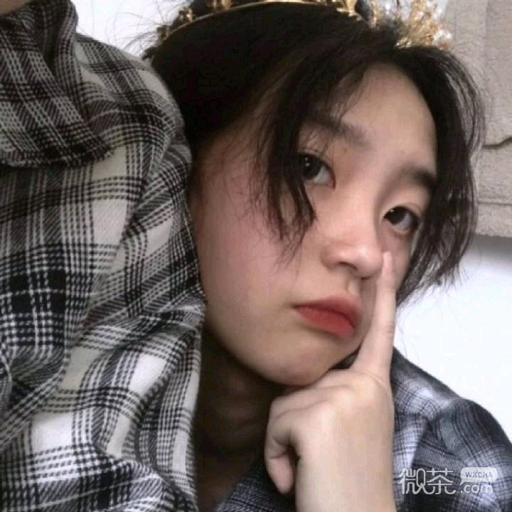 微信简约女头