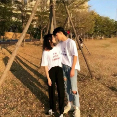 唯美个性的微信高甜情侣头像合集下载