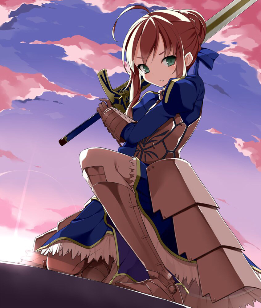 微信霸气fate人物二次元图片