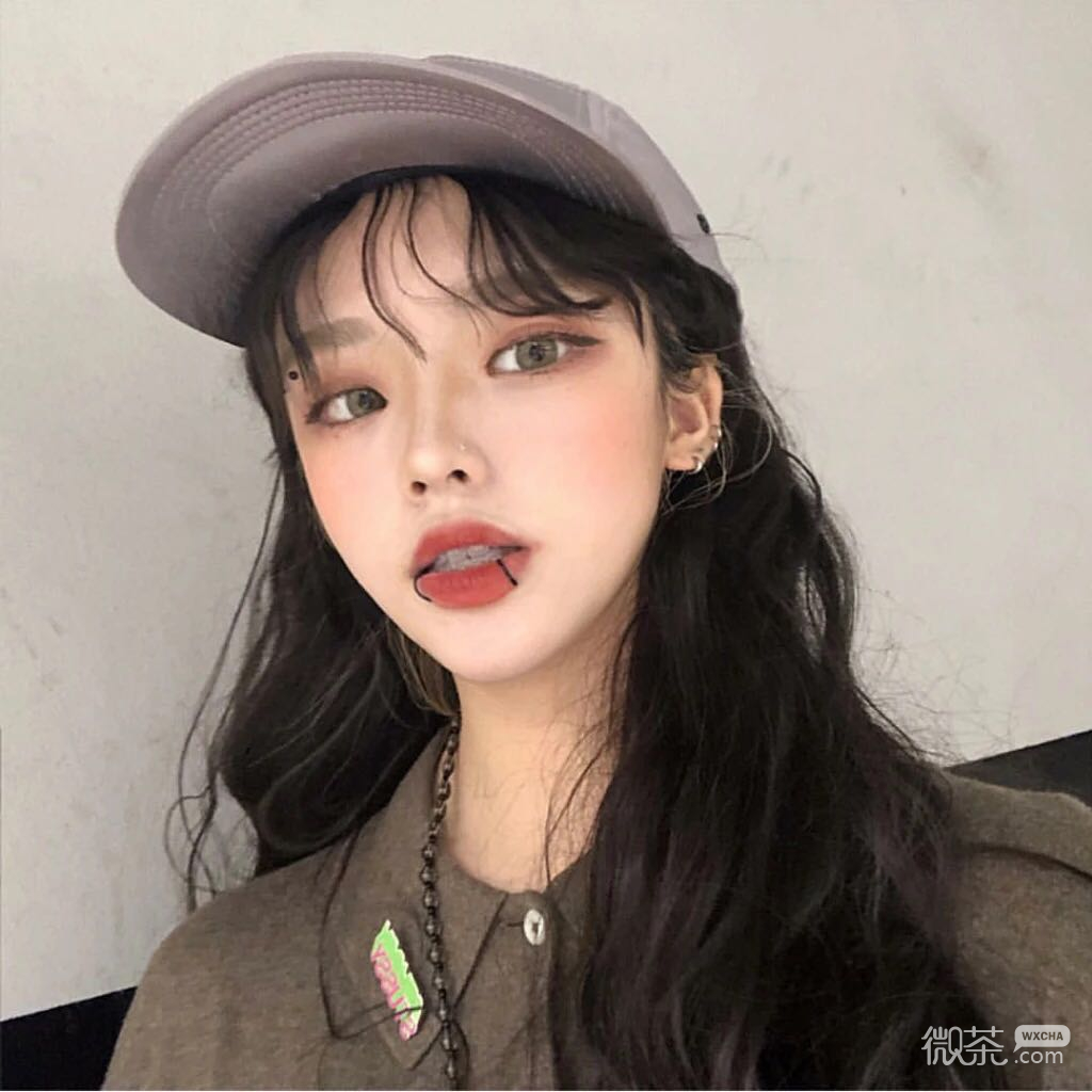 微信森系时尚气质女头
