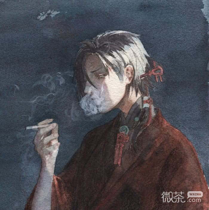 微信青春性感男头