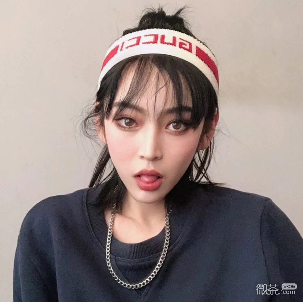 微信森系时尚气质女头
