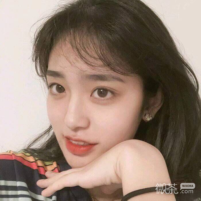 微信漂亮时尚清新女头