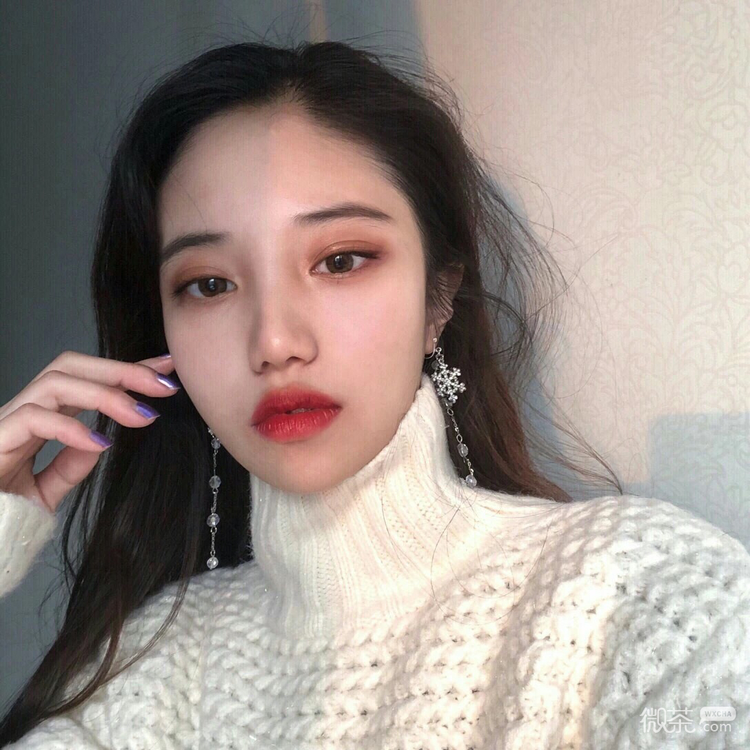 微信阳光简洁气质女头