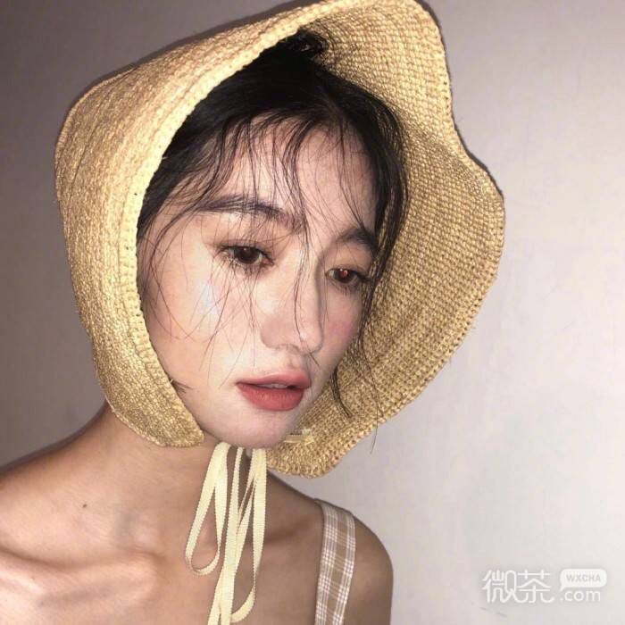 微信漂亮时尚清新女头