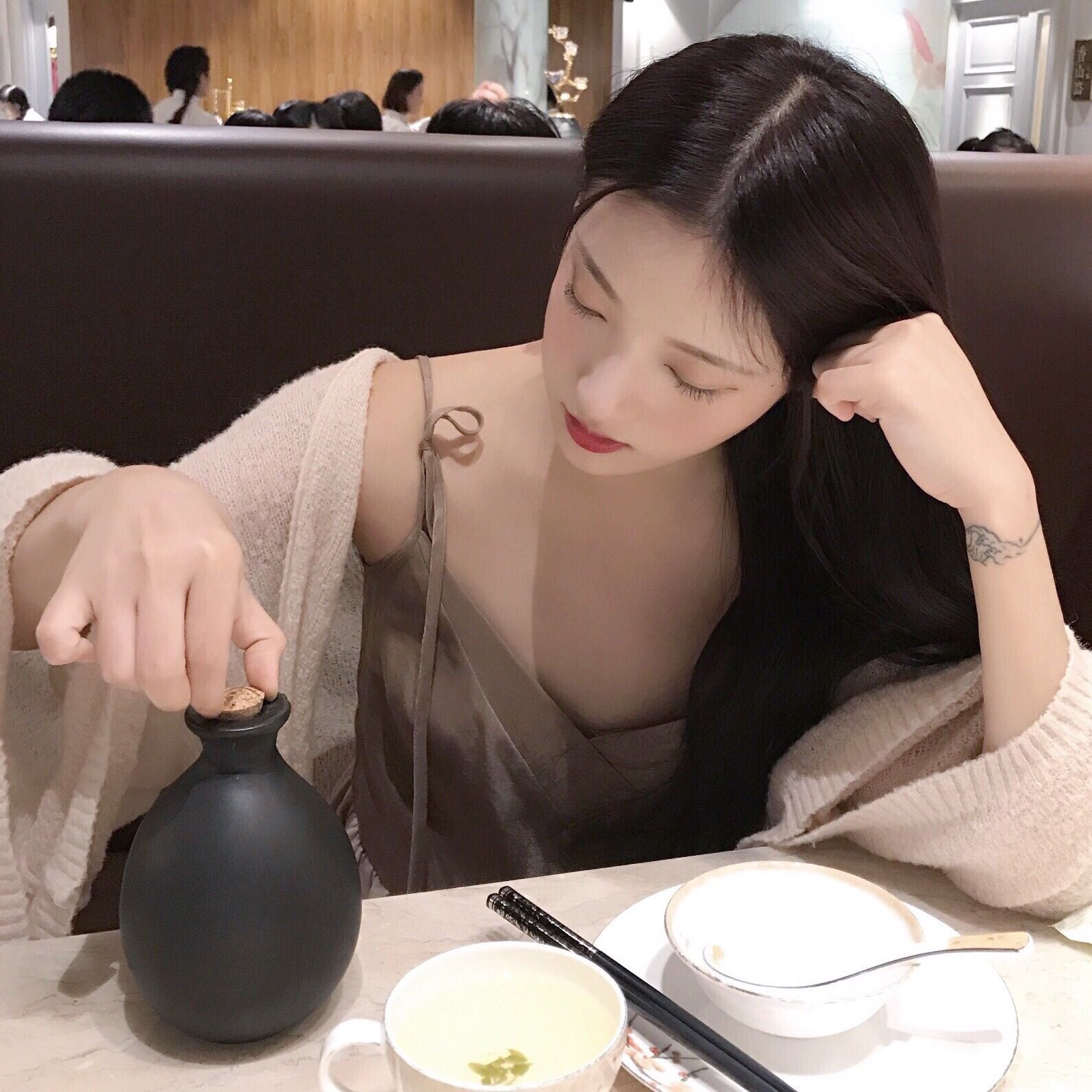 微信清新网红女头