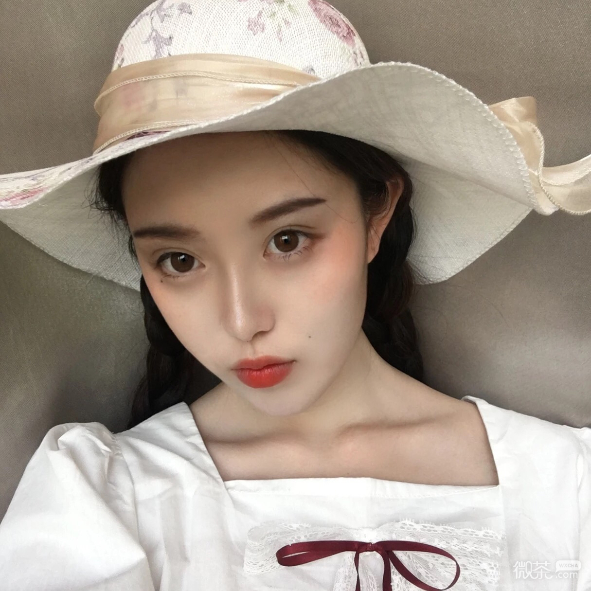 微信傲娇文艺时尚女头