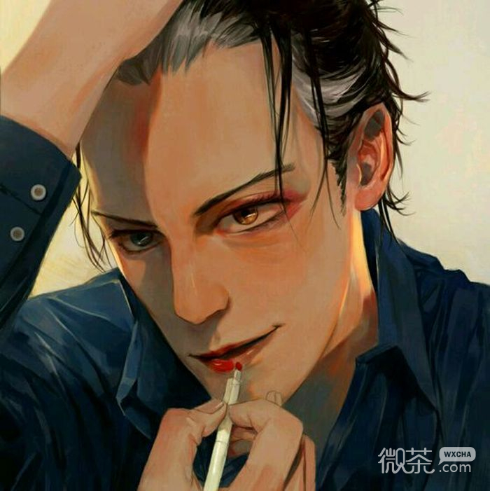 微信帅气时尚成熟男头