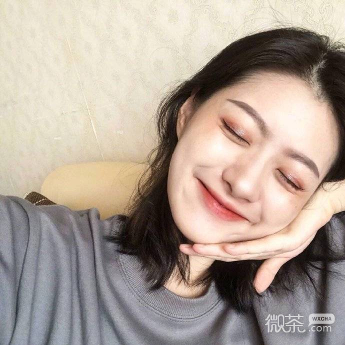 微信好看的时尚清新女头