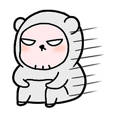 可爱成熟的胖滚熊系列微信表情包合集下载