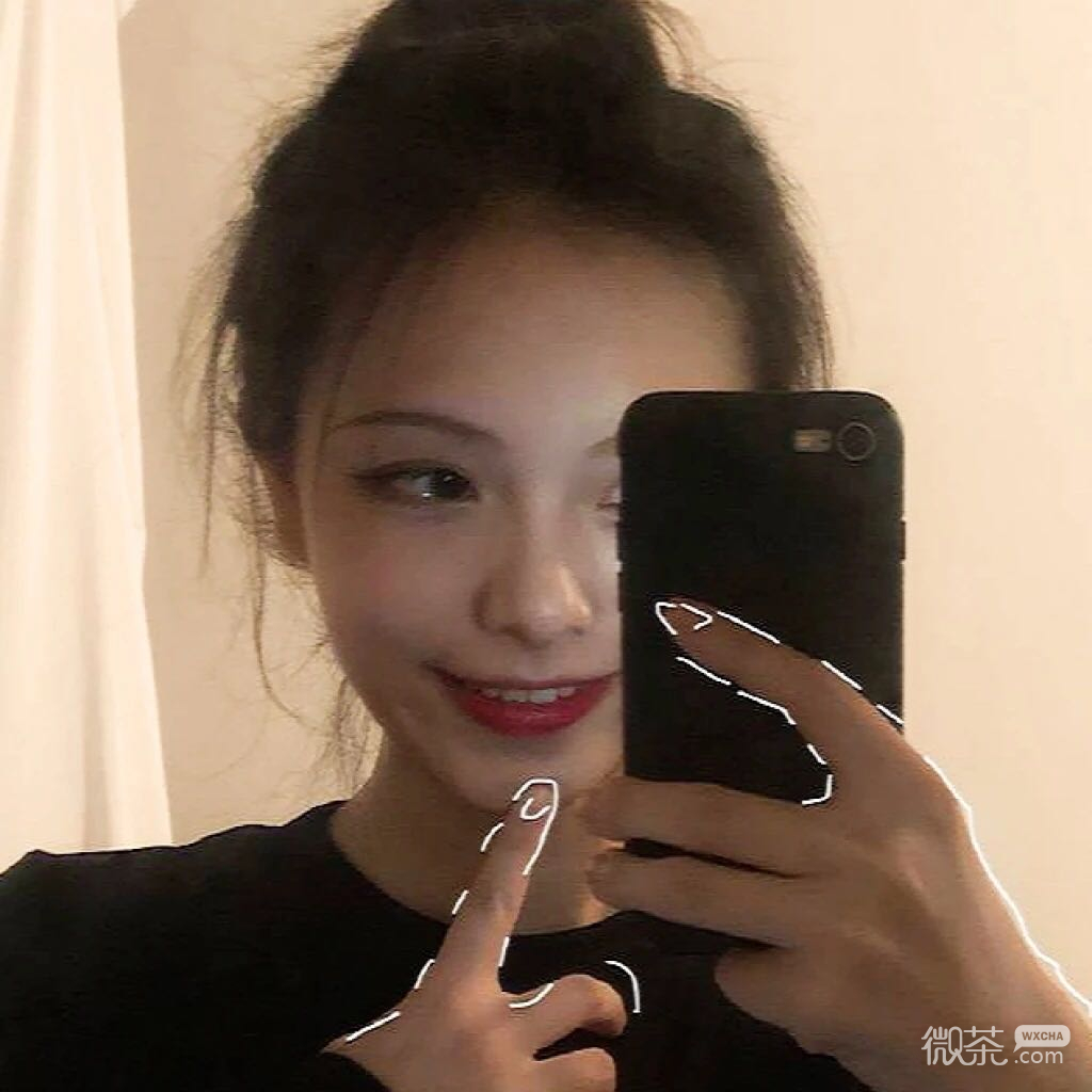 微信森系时尚气质女头
