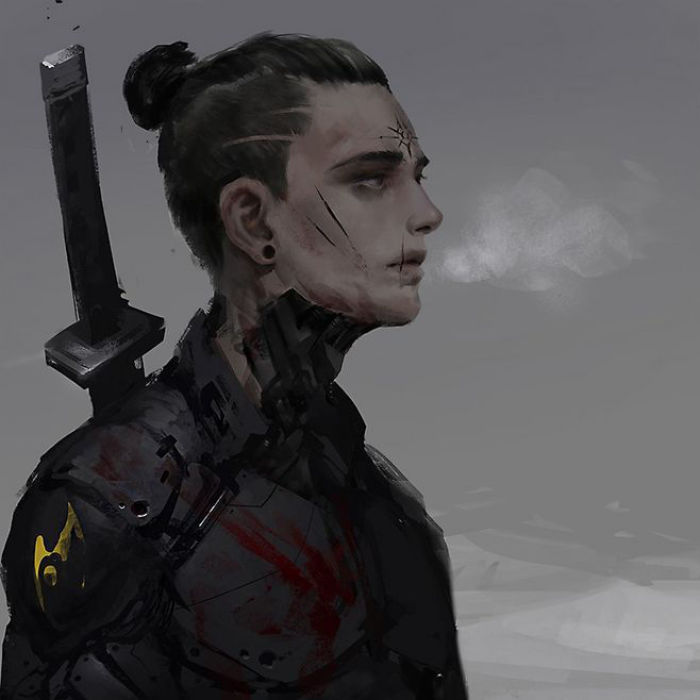 微信帅气时尚成熟男头