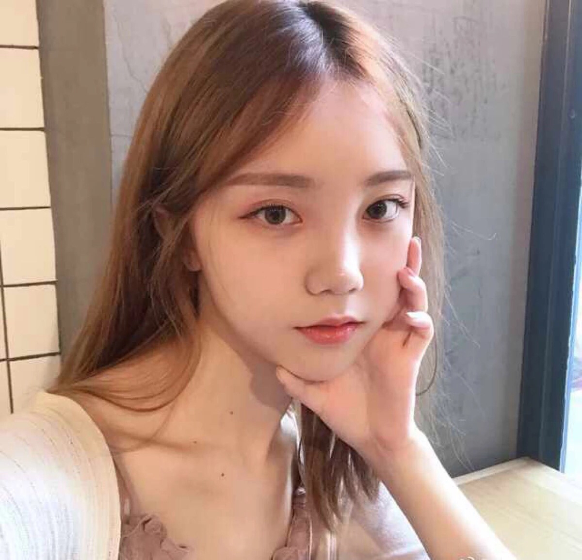 微信清新网红女头