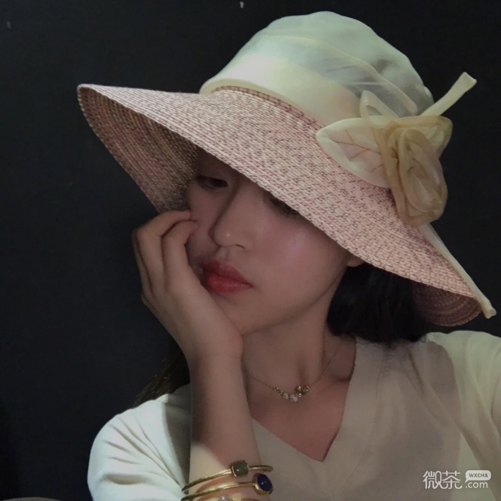 微信好看的时尚清新女头