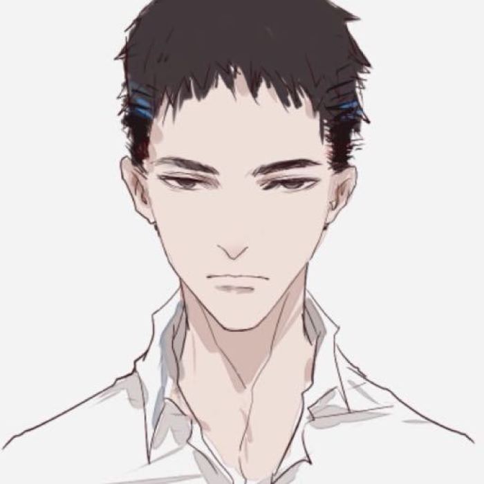 微信帅气时尚成熟男头