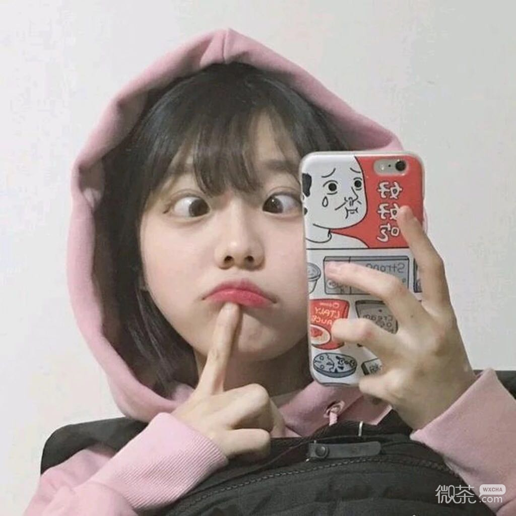 微信漂亮时尚清新女头